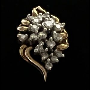 Retro Diamond Pendant